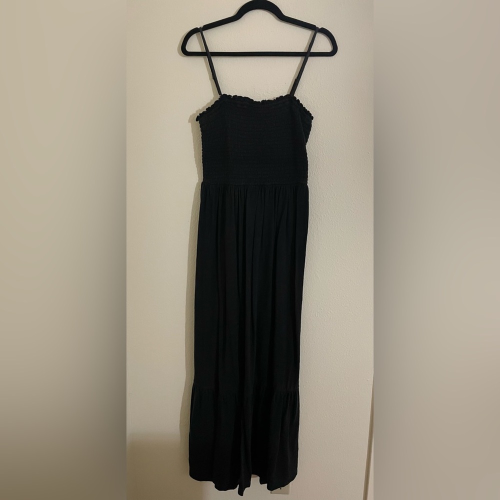 Anthropologie Smocked Maxi Dress